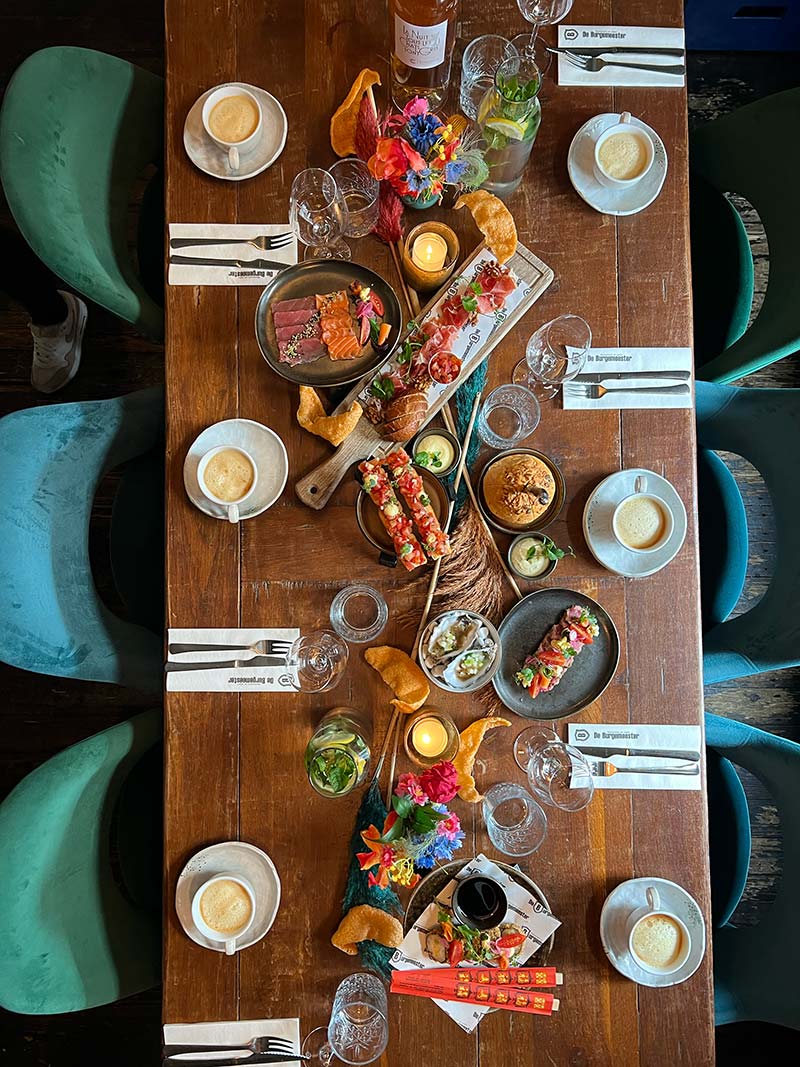 Gezellig diner bij De Burgemeester Oirschot