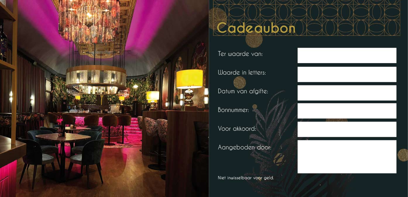 Cadeaubon De Burgemeester